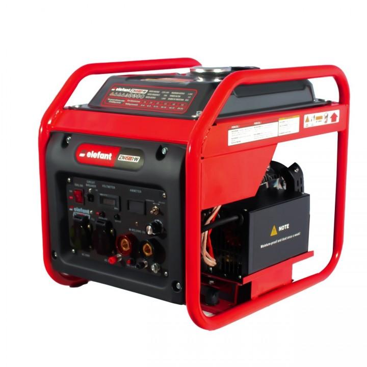 Generator pe benzina + Aparat de sudura Elefant ZH4500I-W