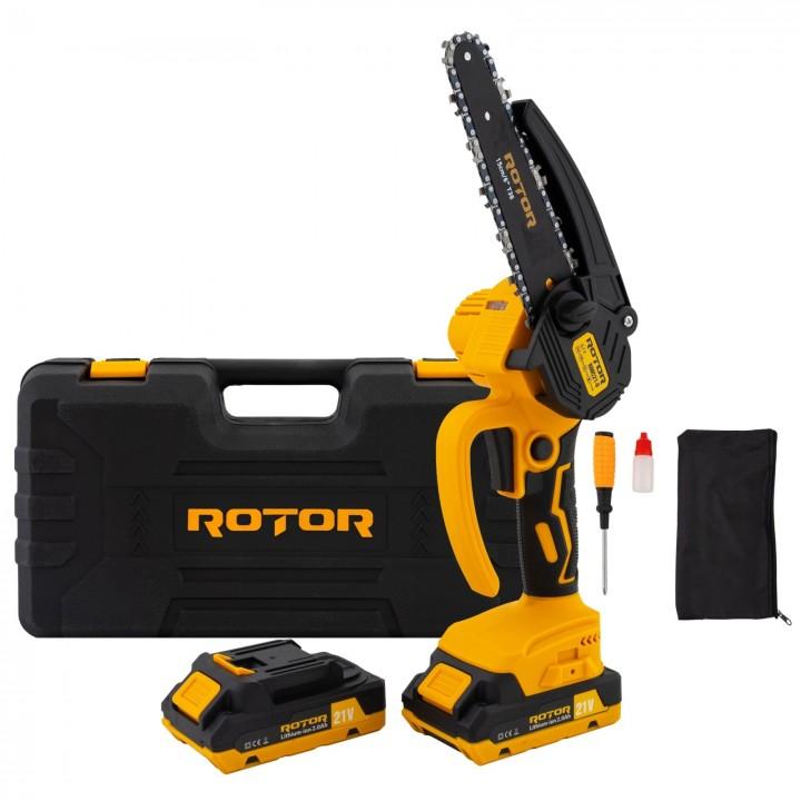Цепная пила аккумуляторная Rotor RMC21-6