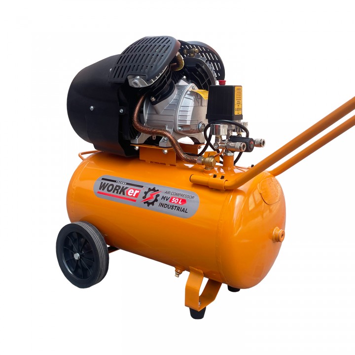 Компрессор TechnoWorker MV 50L 2.2kW/3CP (VOR56555)