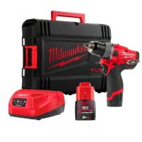 Аккумуляторная дрель-шуруповерт Milwaukee M12 FDD-202X (4933459816)