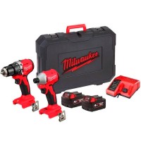 Set instrumente cu acumulatori Milwaukee M18 BLCPP2B-502C (4933492837)