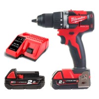 Mașină de găurit și înșurubat cu acumulatori Milwaukee M18CBLDD-202C (4933464317) 