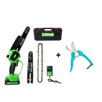 Аккумуляторная мини пила Micul Fermier MF-DA1001-G0+Ножницы GF-0475