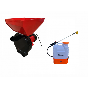 Moara electrica Yamamoto YM3900+Stropitoare electrică Dragon 16L