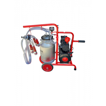 Aparat de muls vaci Maksan VT (1 post/1 bidon 40l.)