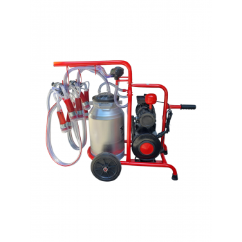 Aparat de muls vaci Maksan VT (2 posturi/1 bidon 40l.)