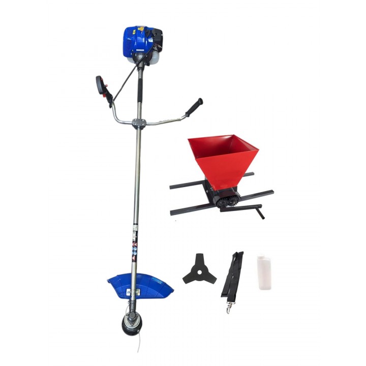Motocoasa Baikal BK5500+Zdrobitor de struguri manual HGP-50
