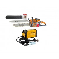 Цепная пила бензиновая Technoworker DB5802 Pro+Сварочный аппарат Rotor MMA200-Mini