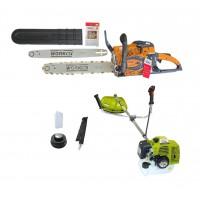 Set Motocoasa Eltos EL5500 si Motoferestrau TechnoWorker DB5802 Pro