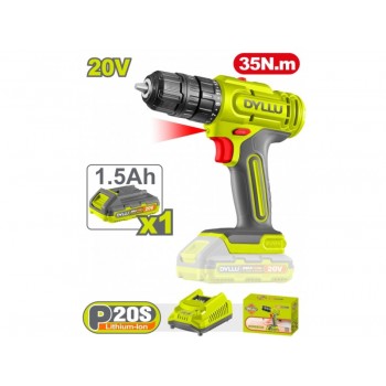 Masina de gaurit si insurubat cu acumulator DYLLU DTCDP511 20V/1*1.5Ah