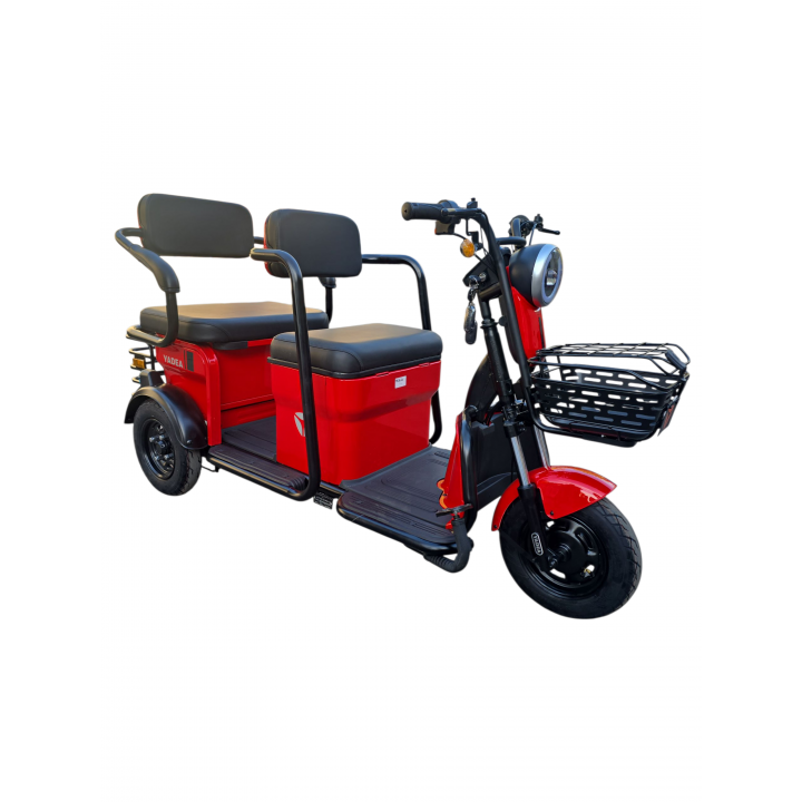 Tricicleta electrica Yadea Mona Red