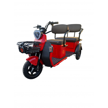 Tricicleta electrica Yadea C13 Red