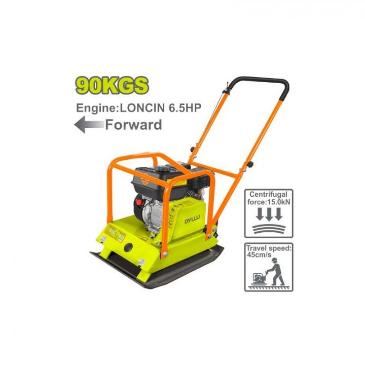 Placă compactoare pe benzină 6.5HP 90kg DYLLU DTPM2A100