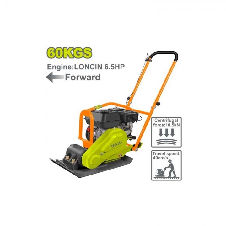 Placă compactoare pe benzină 6.5HP 60kg DYLLU DTPM2A060