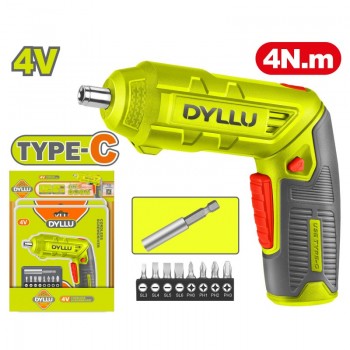 Masina de insurubat cu acumulator Li-Ion 4V 4N.m DYLLU DTCV4415