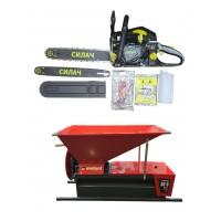 Motofierestrau Силач P5800+Zdrobitor manual de struguri cu desciorchinare Elefant GC-D