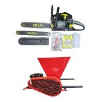 Motofierestrau Силач P5800+Zdrobitoare electrica pentru struguri Elefant HGP-60