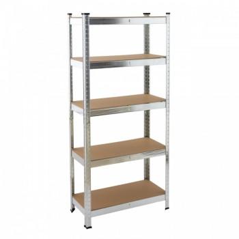 Raft galvanizat din otel pentru depozitare Rotor 90 x 45 x 180 cm