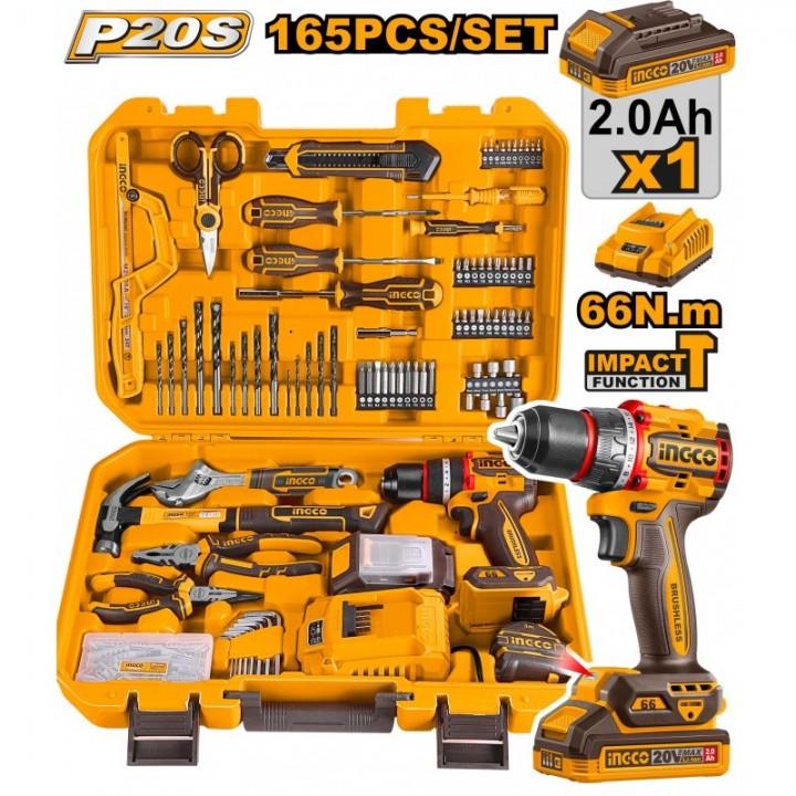 Аккумуляторный шуруповерт Ingco HKTHP11651