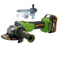 Polizor unghiular cu baterie Procraft PWA220+Duza Kraissmann