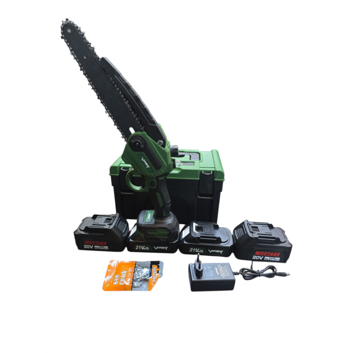 Цепная пила аккумуляторная Viper MUR-9106/2Ач/4Ач