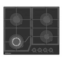 Газовая панель Backer Riki 6004 Turbo Black Glas