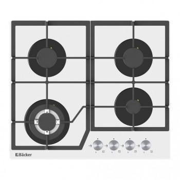 Газовая панель Backer RIKI 6004 Turbo WH GL