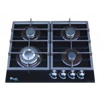 Plită incorporabilă cu gaz Tornado H59-4006B Eco Black