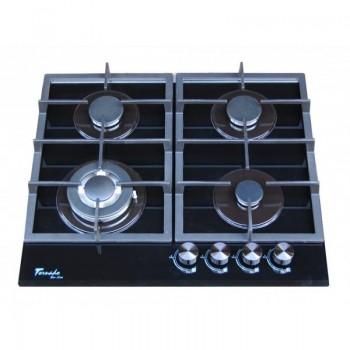 Plită incorporabilă cu gaz Tornado H59-4006B Eco Black