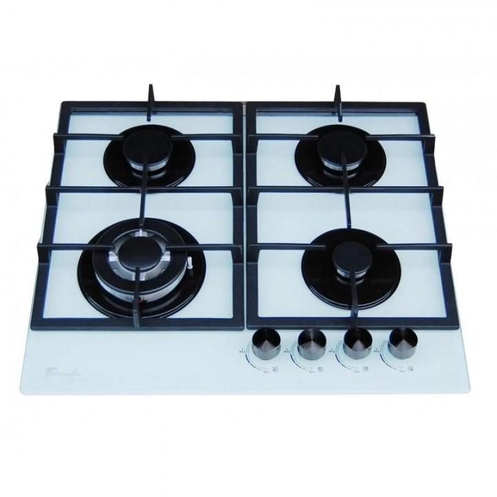 Plita incorporabila pe gaz Tornado H59-4006B Eco WH