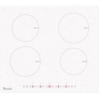Plita incorporabila electrica Tornado GTR600NLP Induction WH