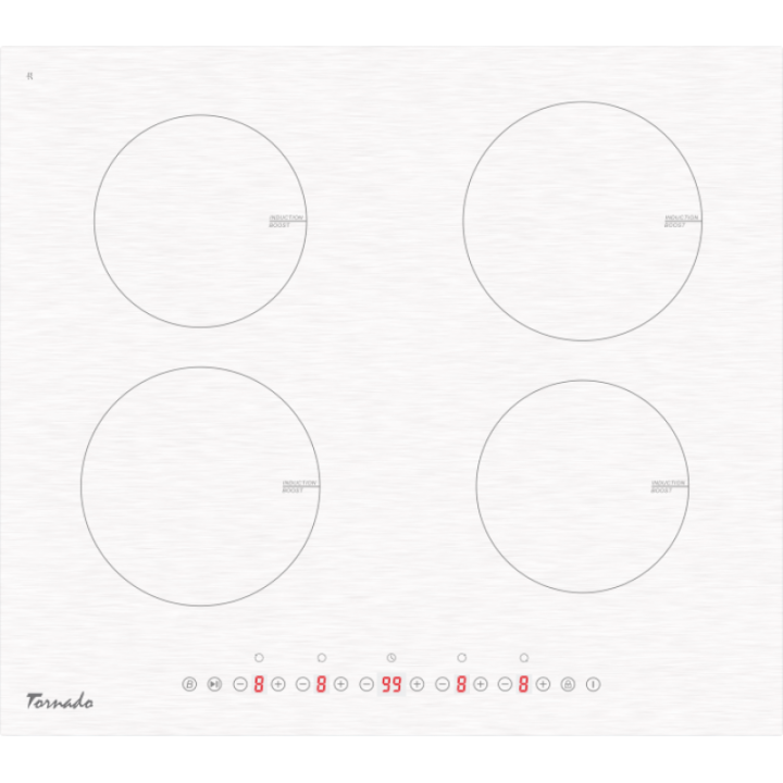 Plita incorporabila electrica Tornado GTR600NLP Induction WH Plita incorporabila electrica Tornado GTR600NLP Induction WH
