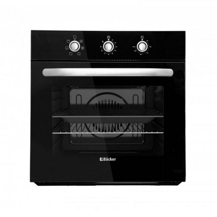 Электрический духовой шкаф Backer HCO-66M6F Black Электрический духовой шкаф Backer HCO-66M6F Black