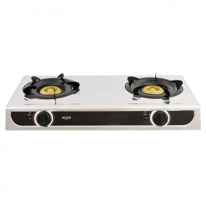 Варочная панель с электроподжигом Bohm BG-MG-002C ( Хром ) Варочная панель с электроподжигом Bohm BG-MG-002C ( Хром )