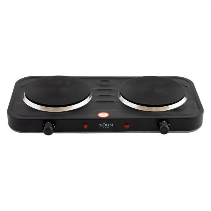 Двойная электрическая варочная панель Bohm BE-H-004L-B Двойная электрическая варочная панель Bohm BE-H-004L-B