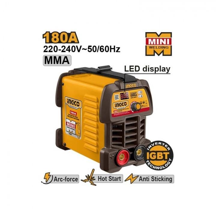 Сварочный аппарат 180A Ingco ING-MMA18049 Сварочный аппарат 180A Ingco ING-MMA18049