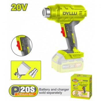 Фен строительный без аккумулятора Dyllu DTKH1501