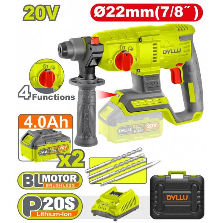 Перфоратор аккумуляторный Dyllu DTLM15225