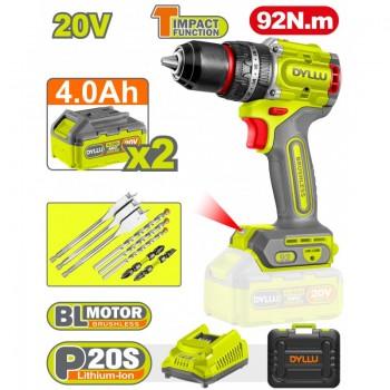 Шуруповёрт аккумуляторный Dyllu DTCDP9281