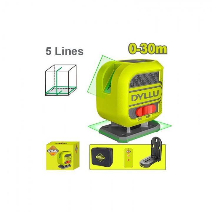 Лазерный нивелир 0-30м Зелёный Dyllu DTLE3M06 Лазерный нивелир 0-30м Зелёный Dyllu DTLE3M06