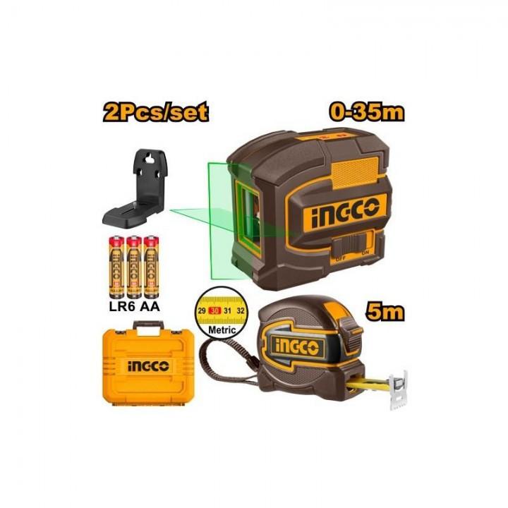 Лазерный нивелир Ingco HLL680081-1 Лазерный нивелир Ingco HLL680081-1