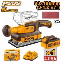 Аккумуляторная вибрационная шлифмашина Ingco CFSLI20311