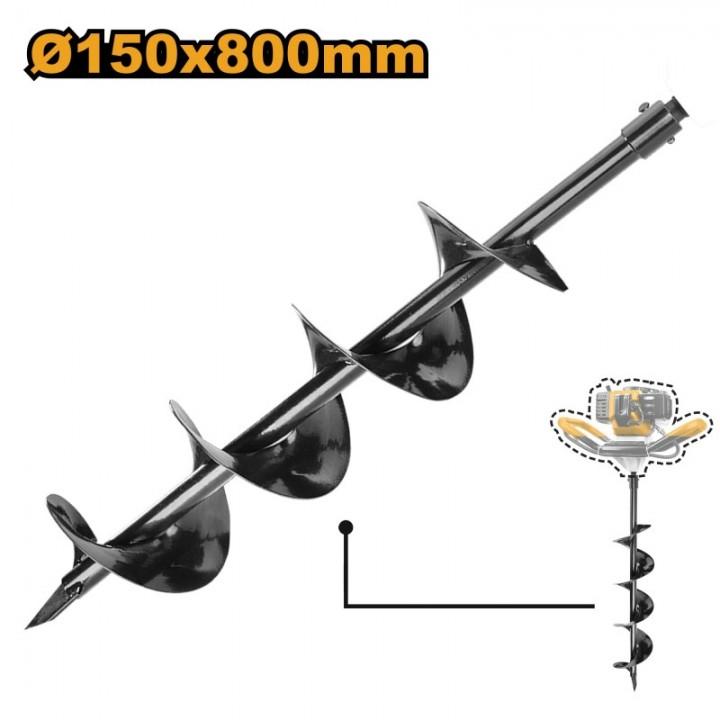 Бур для мотобура 15x80cм Ingco GEA55221-2