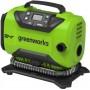 Compresor auto portabil Greenworks G24IN Tyre Inflator (nu este inclus acumulator)