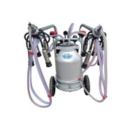 Aparat de muls vaci Vepemir (2 posturi inox/1 bidon 40l.)