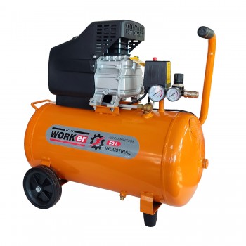 Компрессор TechnoWorker 50L 1.5kW/3CP 