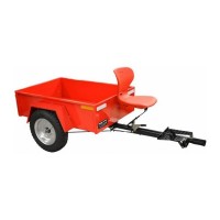 Remorca Hecht 57100 300 kg pentru Hecht 7100