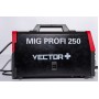 Инверторный сварочный полуавтомат Vector+ MIG PROFI 250