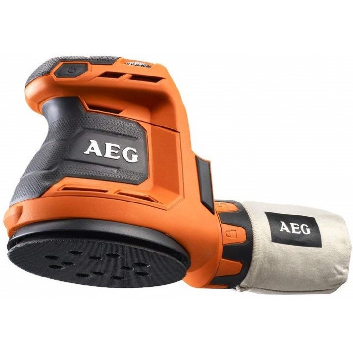 Эксцентриковая шлифмашина AEG BEX18-125-0 Li-Ion