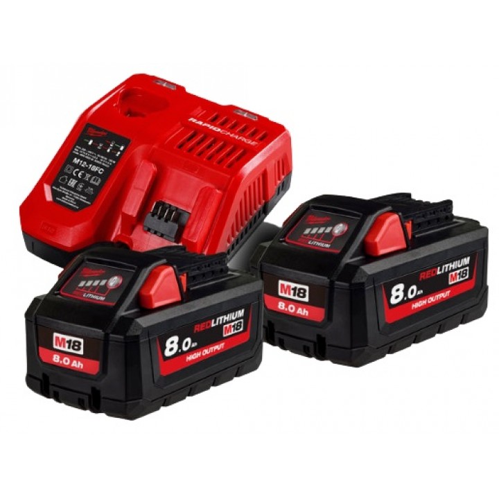 Acumulator + încărcător Milwaukee M18 HNRG-802